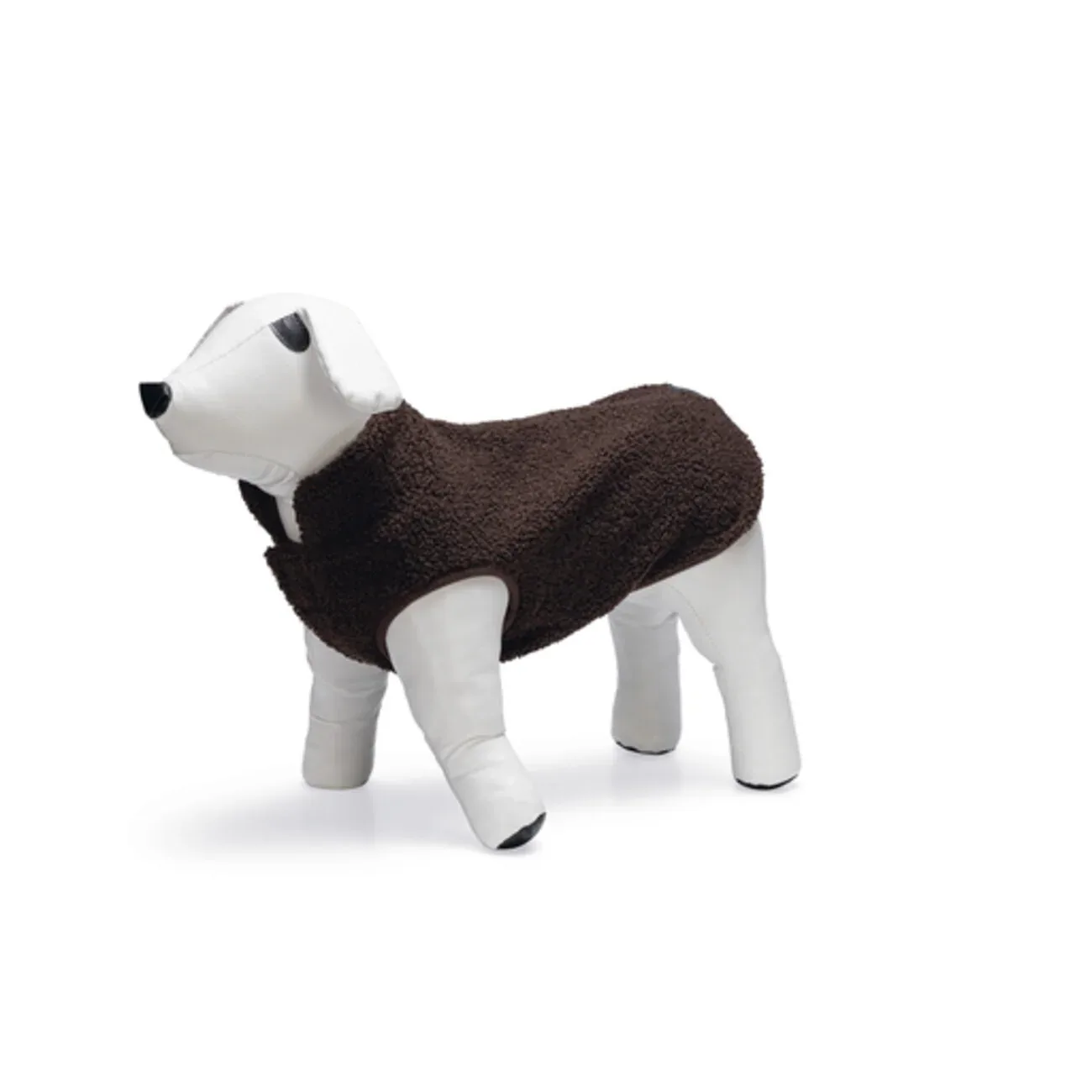 Designed by Lotte Hundepullover Madeleine – Teddystoff, warm & kuschelig - Image 2