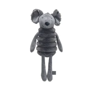 Designed by Lotte Reza Maus – Plüsch-Hundespielzeug in Anthrazit