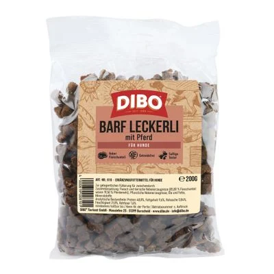 DIBO BARF-Leckerli mit Pferd 200 g