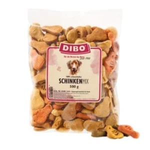 DIBO Schinken-Mix Kekse für Hunde 500 g