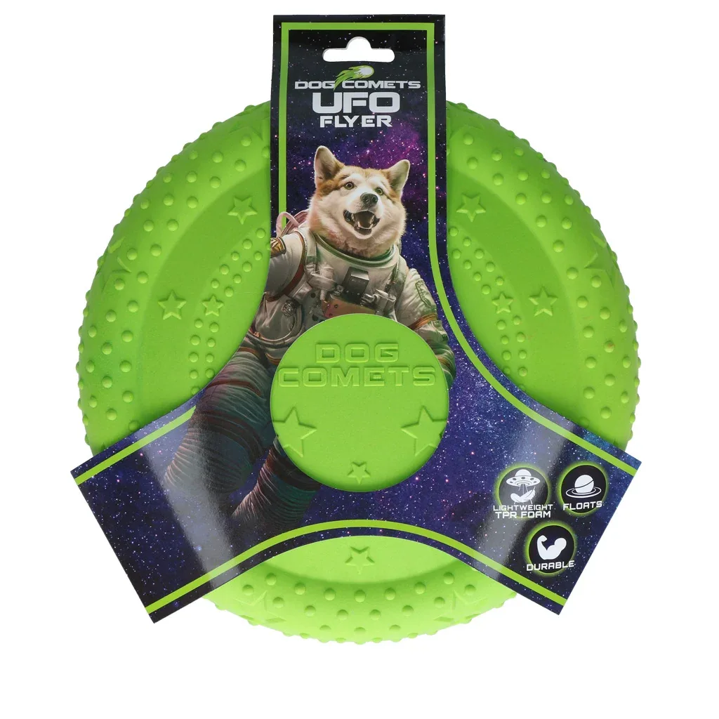Dog Comets UFO Flyer Hundefrisbee aus TPR – Schwimmfähig & Bissfest - Image 2