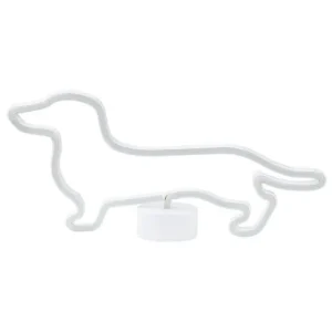 Dog LED Neon Sign Blau FRANCIS - HaustierPro