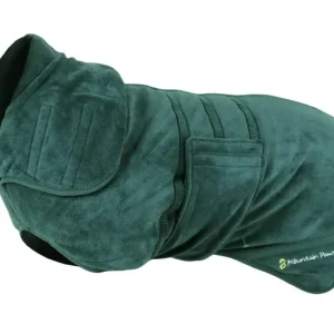 Dog Robe, Large, Waldgrün - Mountain Paws - HaustierPro