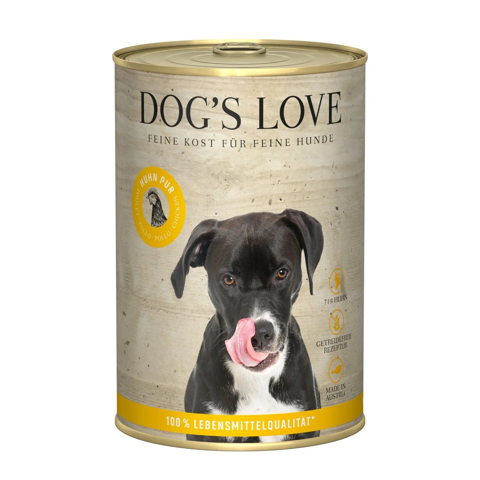 DOG'S LOVE BARF Pur Huhn