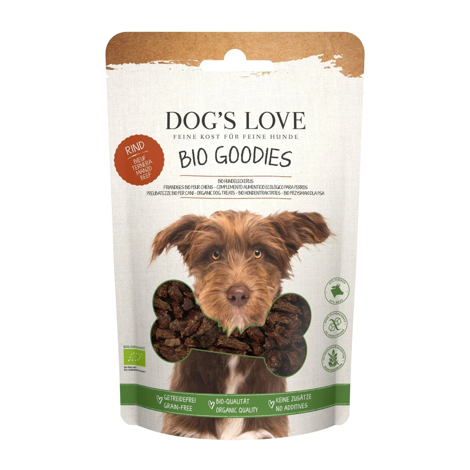 DOG'S LOVE Goodies BIO Rind