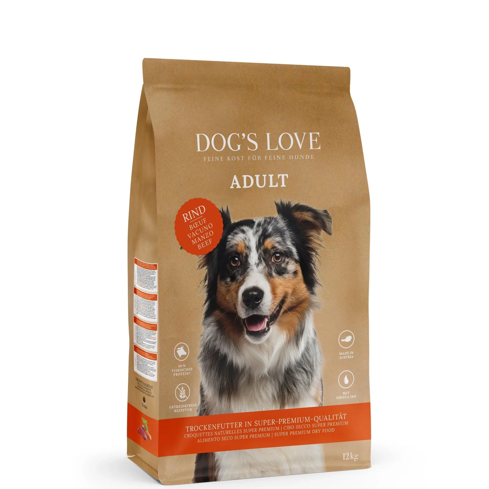 DOG'S LOVE Rind Trockenfutter - Image 2