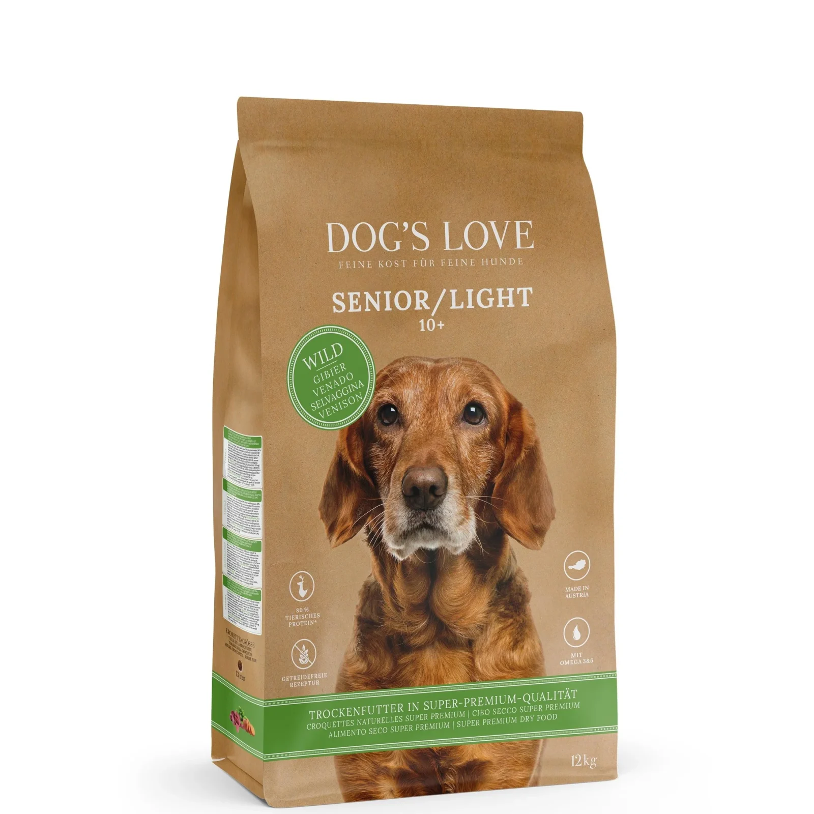 DOG'S LOVE Senior Wild Trockenfutter - Image 2
