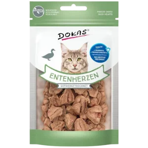 Dokas Cat Entenherzen gefriergetrocknet 15 g | Katzensnack