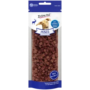 DOKAS Dog Minis Hirschfleisch 60 g | Hundesnack