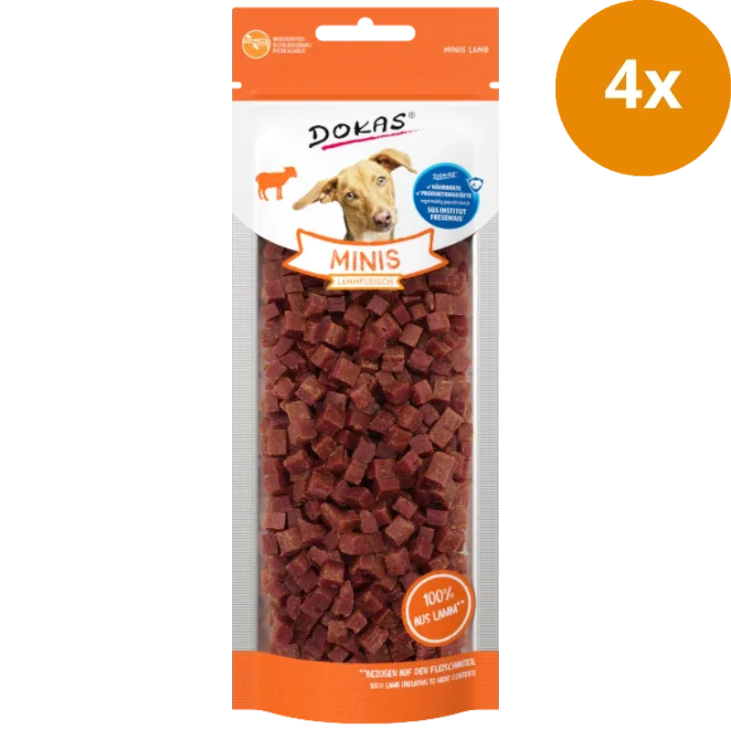 DOKAS Dog Minis Lammfleisch 70 g | Hundesnack - Image 2
