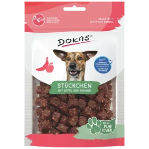 Dokas Dog Stückchen mit Apfel & Banane 105 g