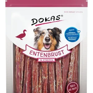 DOKAS Entenbrust in Streifen 250g | DAS FUTTERHAUS