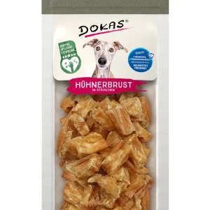 DOKAS Hühnerbrust in Stückchen 50g | DAS FUTTERHAUS