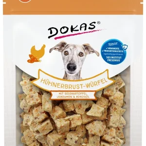 DOKAS Hühnerbrust-Würfel 150g | DAS FUTTERHAUS