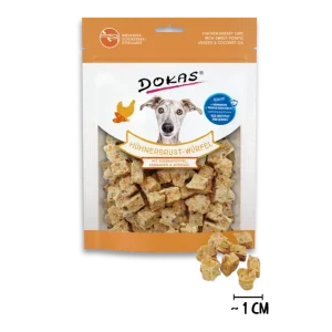 Dokas Hühnerbrust-Würfel mit Süßkartoffel, Leinsamen & Kokosöl