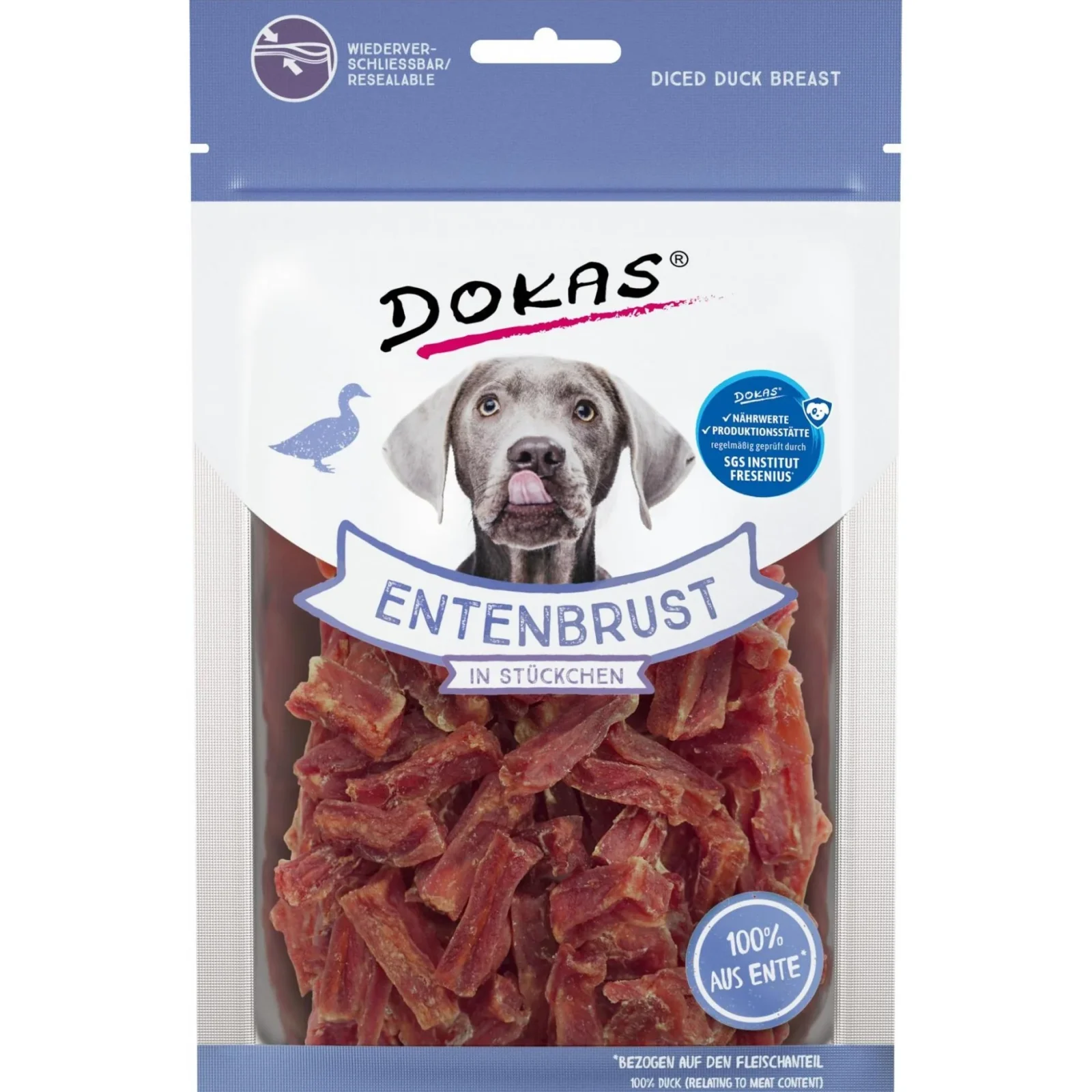 Dokas Hund Entenbrust Stückchen