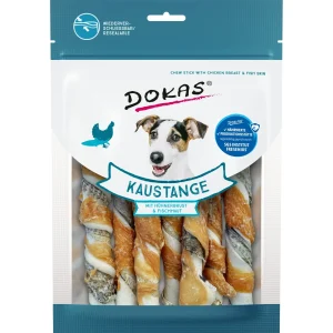 Dokas Hund Kaustange Huhn+Fisch