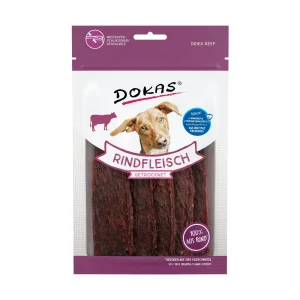 Dokas Hund Rindfleisch getrocknet