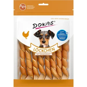 Dokas Hund Snack Löckchen mit Hühnerbrust