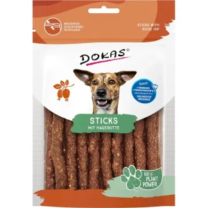 Dokas Hund Sticks mit Hagebutte
