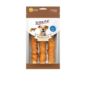 Dokas Hunde Snack Kaurolle mit Hühnerbrust Medium