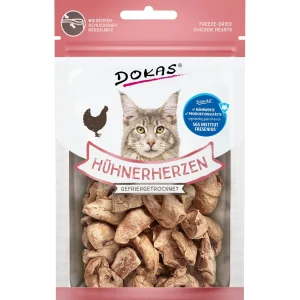 Dokas Katze Hühnerherz (gefriergetrocknet)