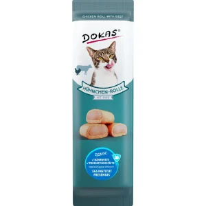 Dokas Katze Snack Hühnchen-Rolle mit Rind