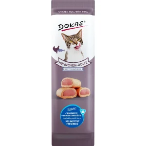 Dokas Katze Snack Hühnchen-Rolle mit Thunfisch