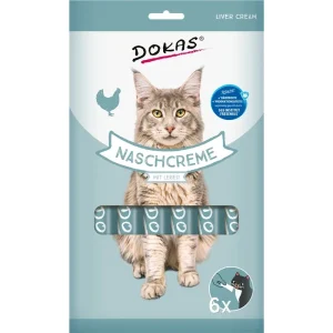 Dokas Katze Snack Nasch-Creme mit Leber