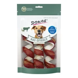 Dokas Kau-Spirale Entenbrust 3 Stück (110 g)