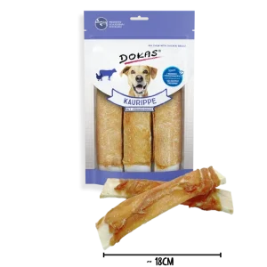 Dokas Kaurippe mit Hühnerbrustfilet – Kausnack für Hunde 210g