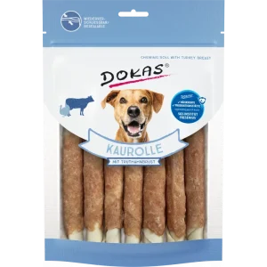 DOKAS Kaurolle mit Truthahnbrust 190 g | Hundesnack