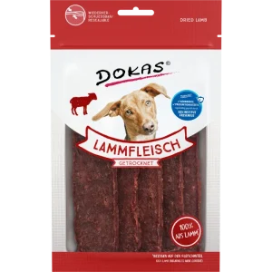DOKAS Lammfleisch getrocknet 70 g | Hundesnack