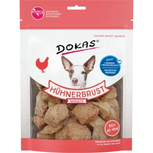 DOKAS Nuggets Hühnerbrust 110 g | Hundesnack