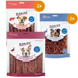 DOKAS Probierpaket – Enten Kauartikel Mix