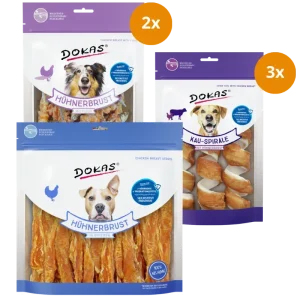 DOKAS Probierpaket – Hühner Snacks Mix