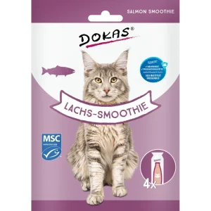 DOKAS Smoothie Lachs 120 g | Katzensnack