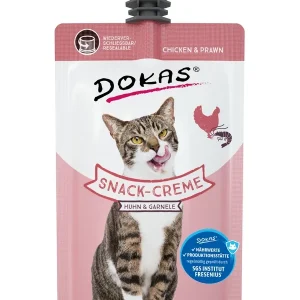 DOKAS Snack-Creme Huhn & Garnele 90g | DAS FUTTERHAUS