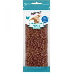 DOKAS Snack Minis Hühnerbrust 70 g | Hundesnack