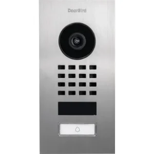 DoorBird D1101V Unterputz IP-Video-Türsprechanlage WLAN, LAN Außeneinheit Edelstahl V2A (gebürstet) - HaustierPro