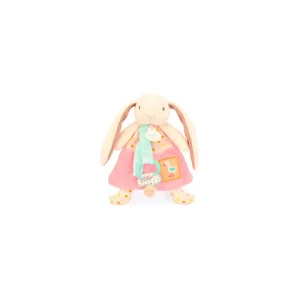 Doudou attache-sucette Lapin ciboulette mit Namen & Datum - HaustierPro