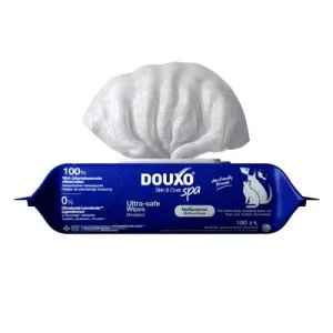 DOUXO Spa Haut & Fell Ultra-Sichere Pflegetücher 100 Stück