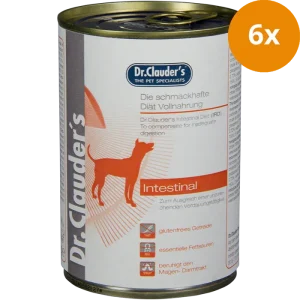 Dr Clauder Nassfutter für Hund Diät IRD Intestinal 6 x 400g