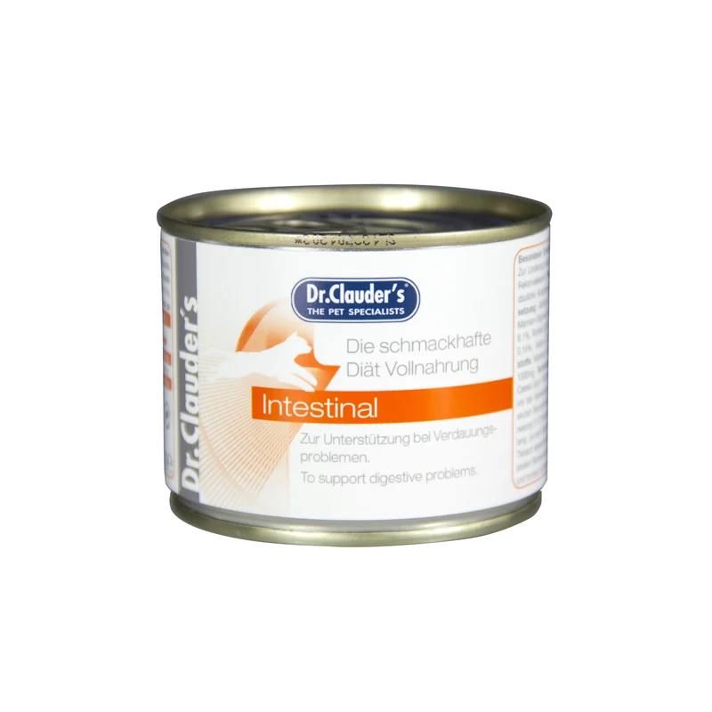 Dr Clauder Nassfutter für Katzen Intestinal Diät 6 x 200g