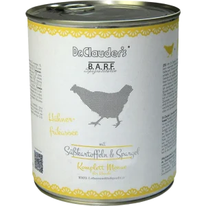 Dr.Clauder's BARF Dog Dose Komplettmenü Hühnerfrikassee