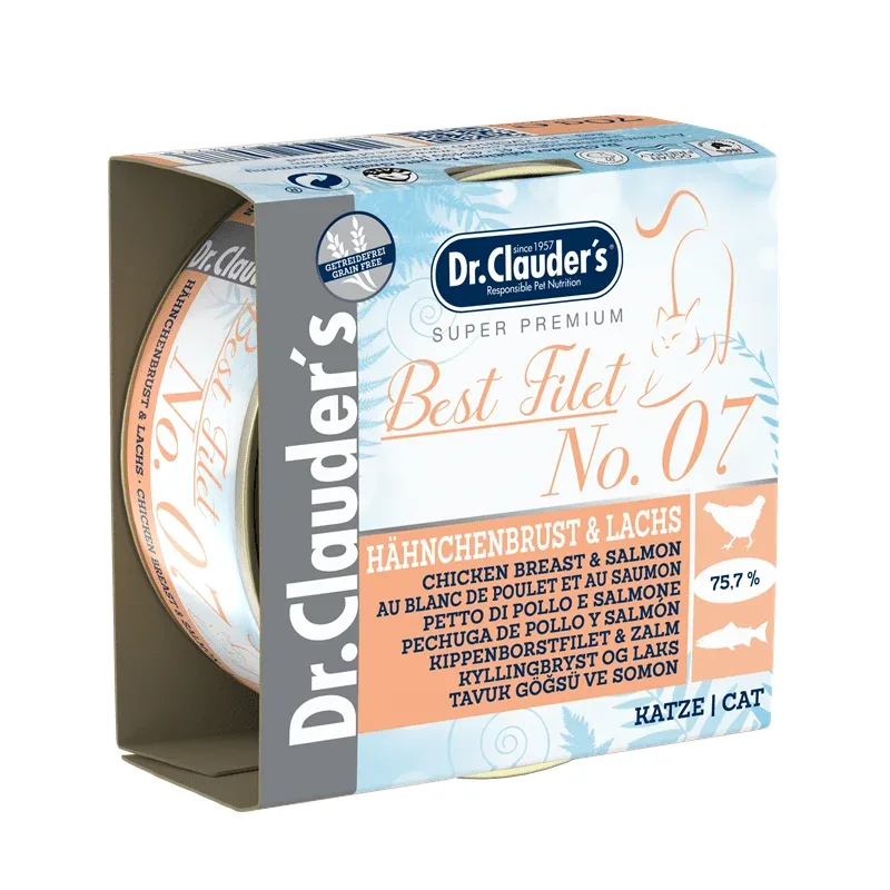 Dr.Clauders Best Filet No7 Hähnchenbrust & Lachs