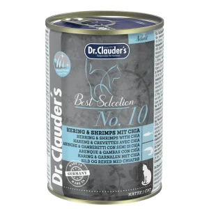 Dr.Clauders Best Selection Adult No 10 Hering & Shrimps mit Chia