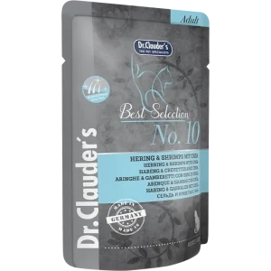 Dr.Clauder's Best Selection No. 10. Hering & Shrimps mit Chia 85 g