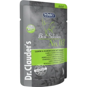 Dr.Clauder's Best Selection No. 3 Lamm & Kaninchen mit Amarant 85 g