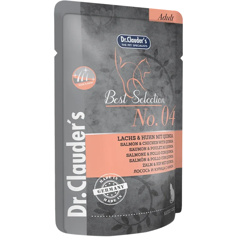 Dr.Clauder's Best Selection No. 4 Lachs & Huhn mit Quinoa 85 g